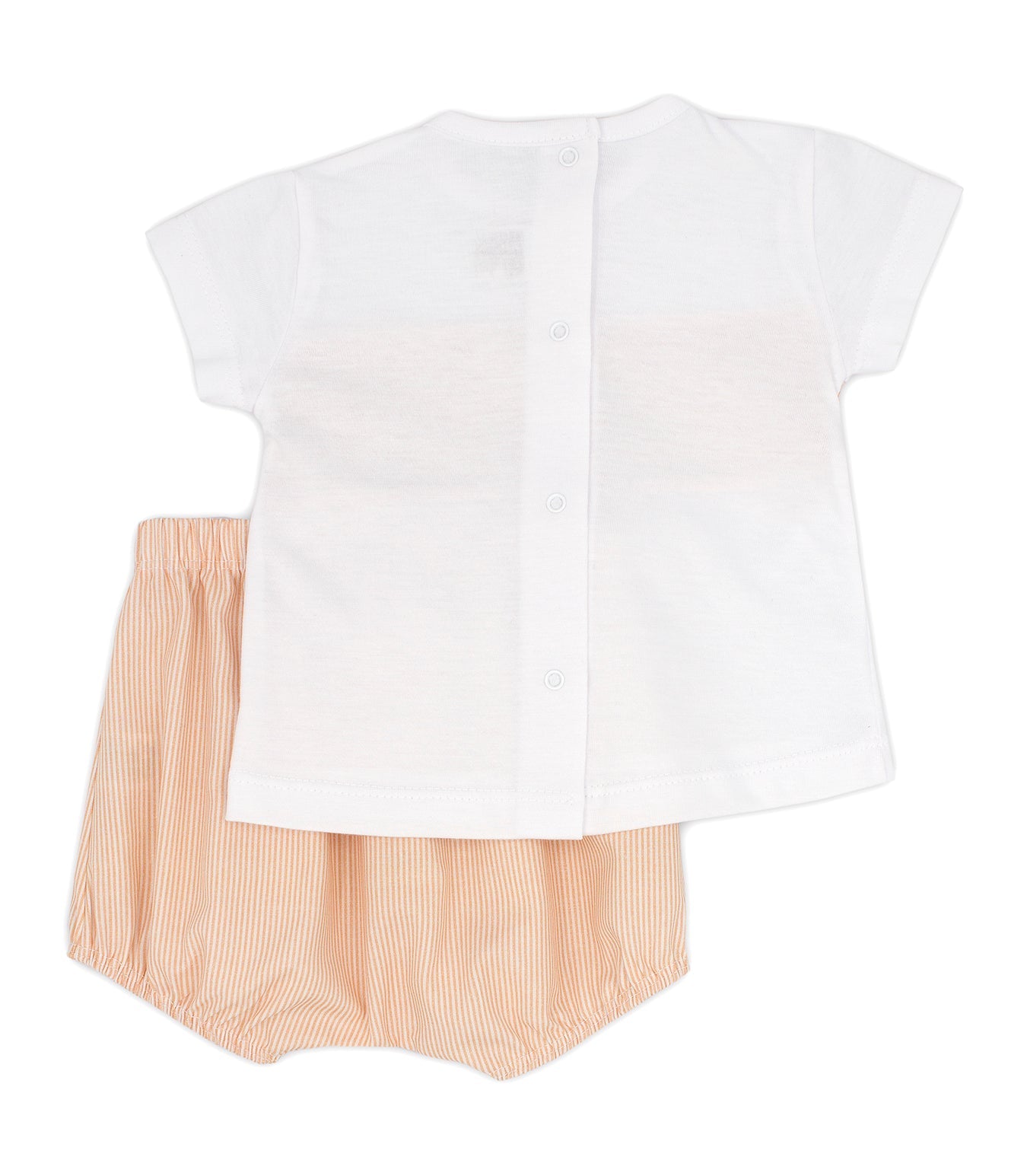 SS22 Rapife White & Orange T-Shirt & Jam Pants Set