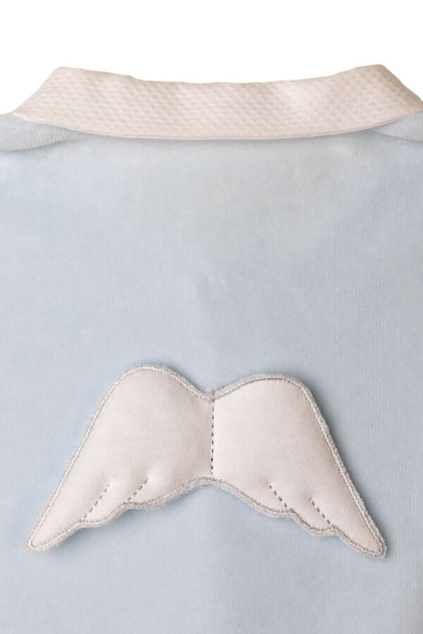Baby Gi Blue Angel Wing Babygrow