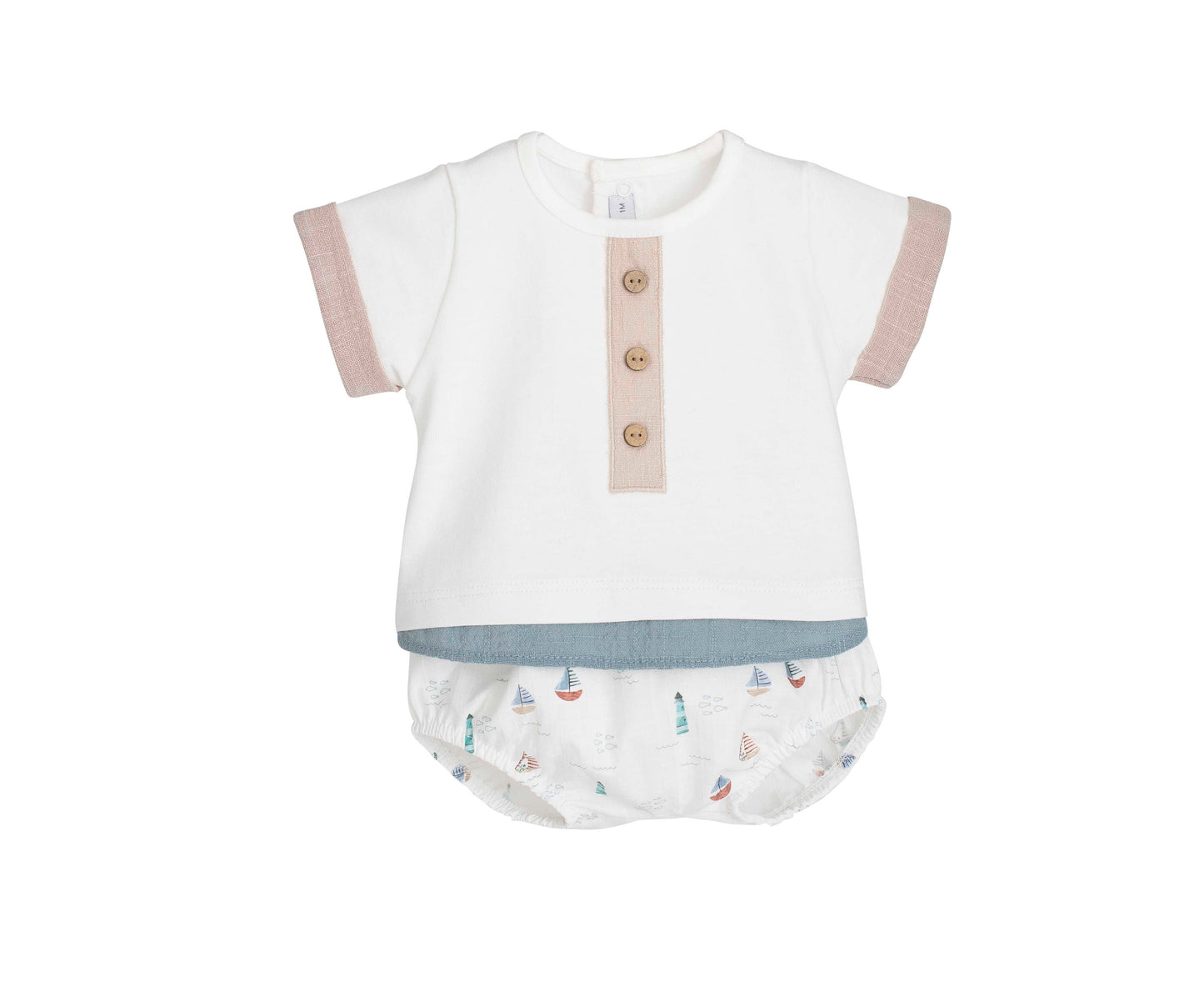 Calamaro Boys Boat Jam Pants Set