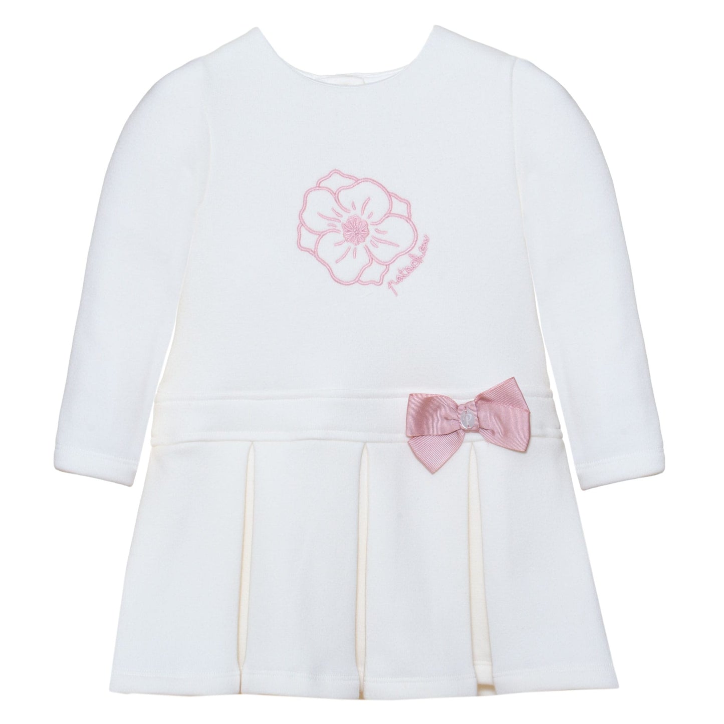 Patachou Ivory Rose Motif Dress