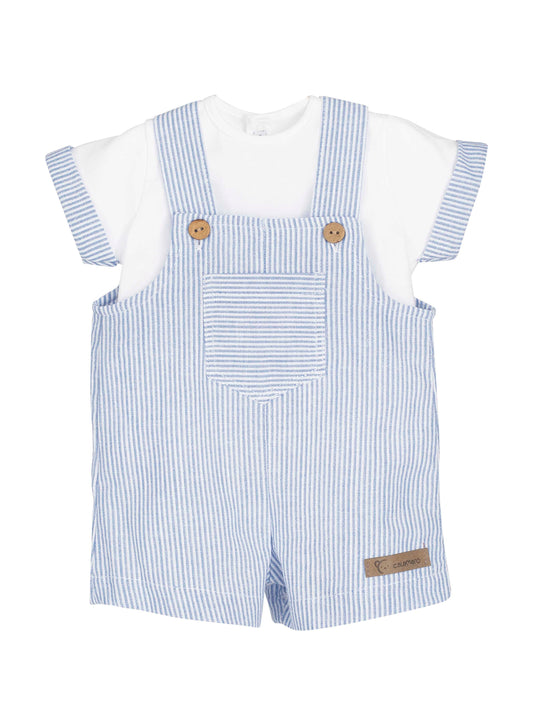 Calamaro Boys 2 Piece Dungaree Set