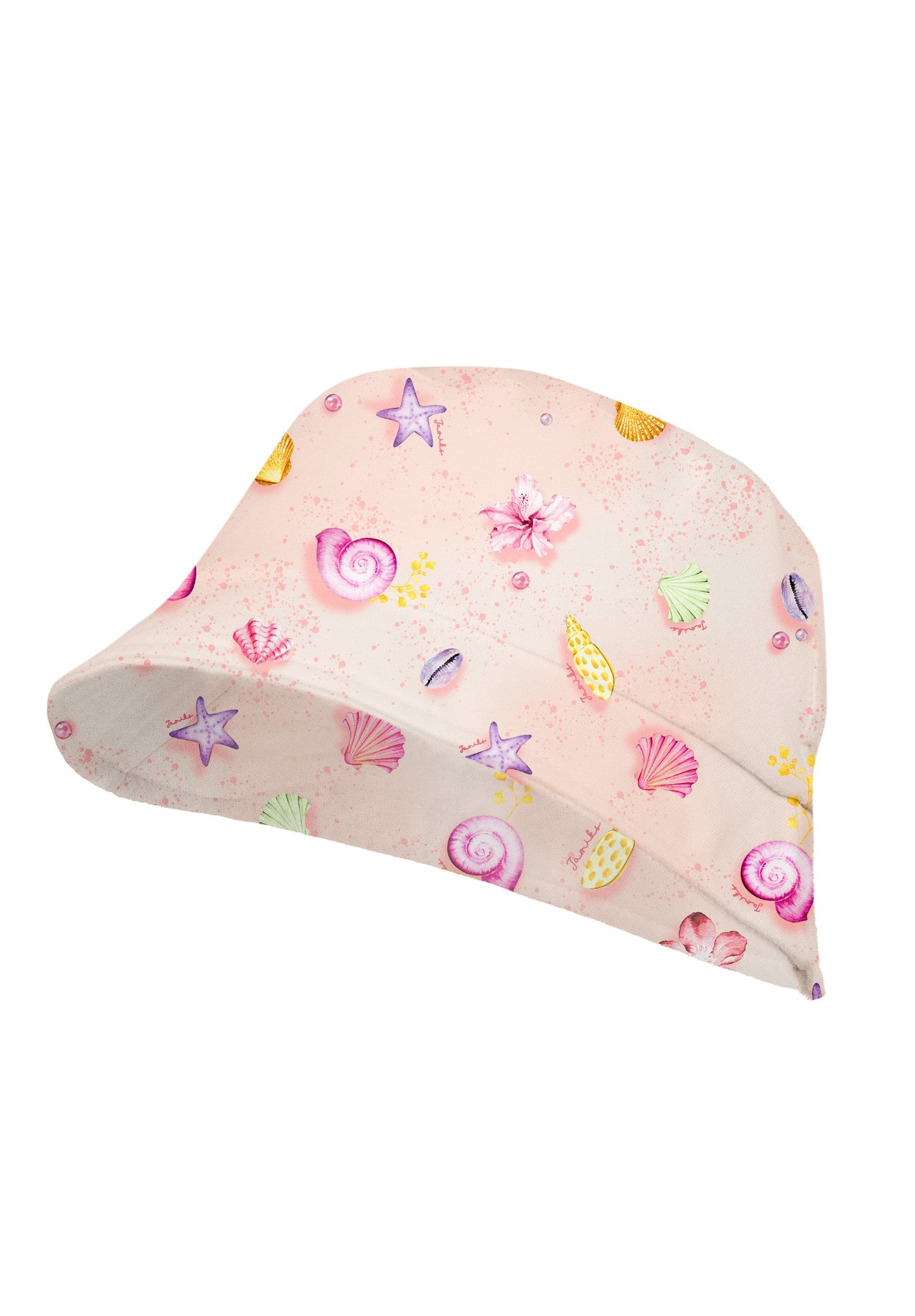 Jamiks Shelly Pink Shell Print Sunhat