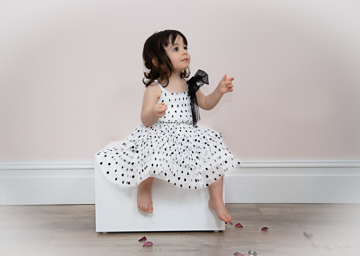 Wish and Wonder Delphine Pleated Tutu Dress