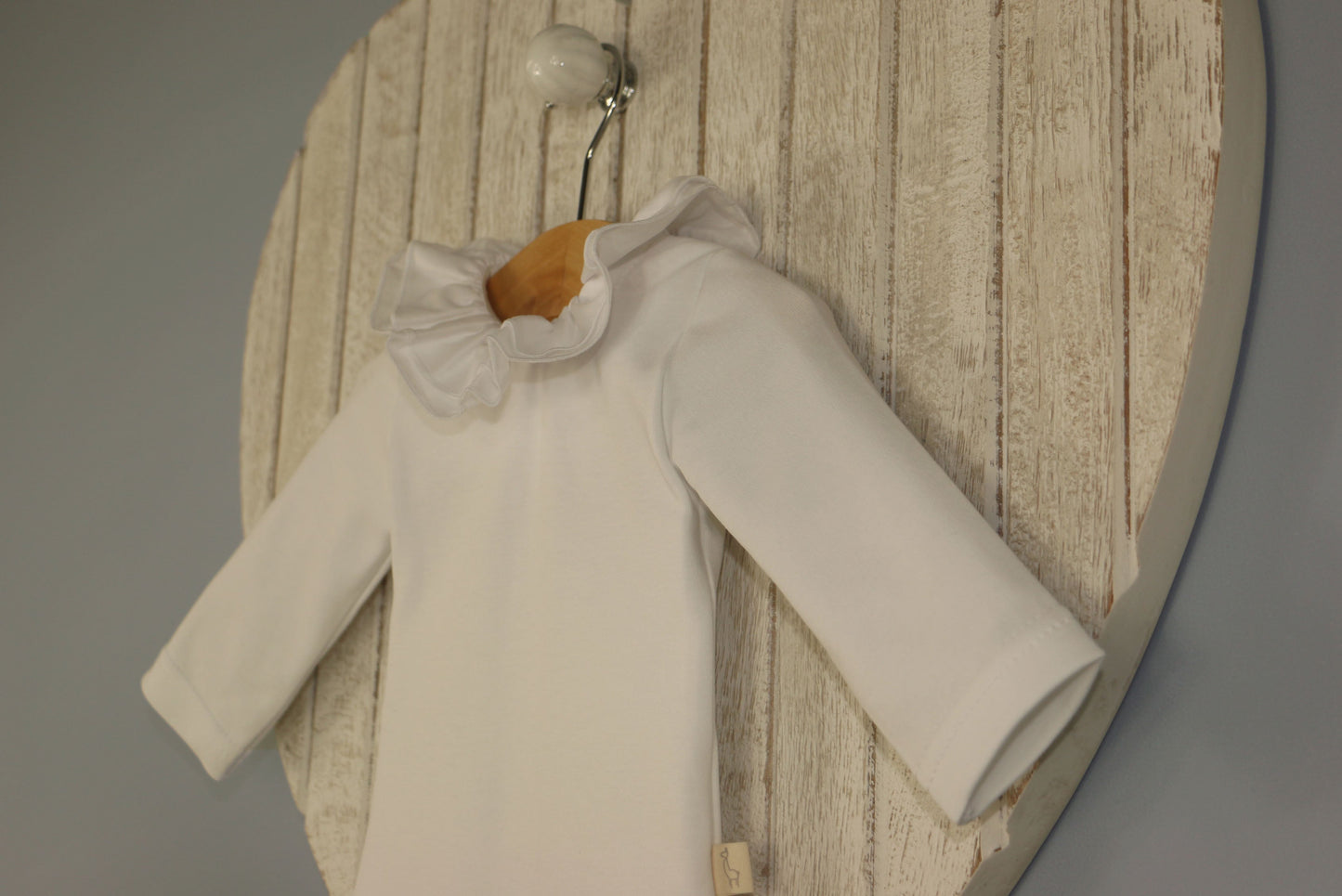 Baby Gi Double Ruffle Collared Body