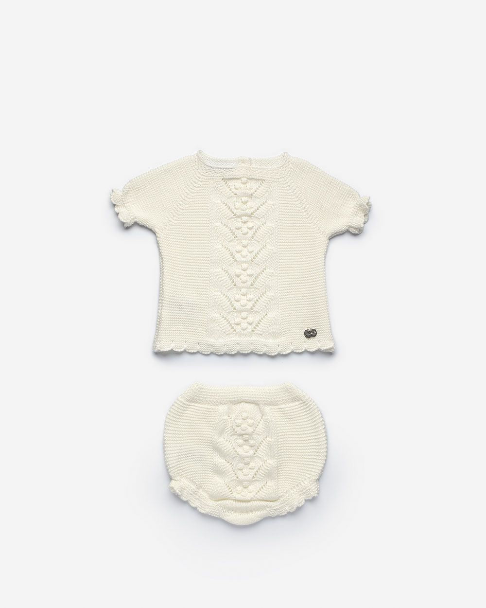 Juliana Ivory Knitted Sweater & Pants Set