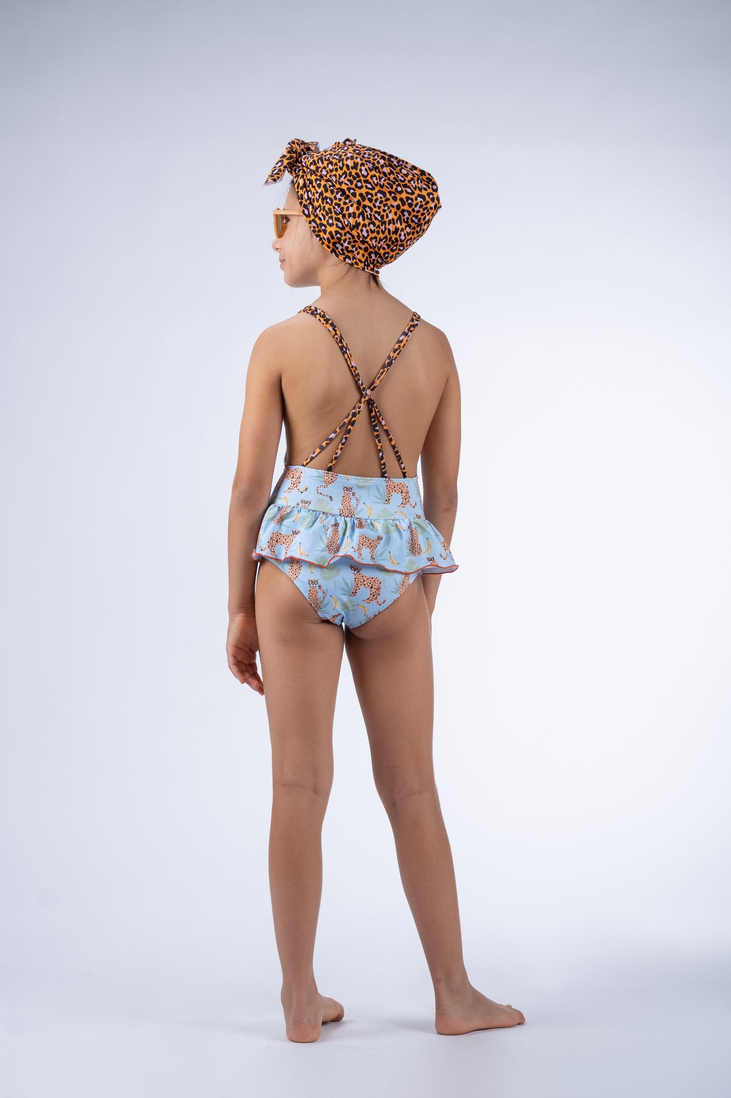 Paperboat Tigers Garden Swimsuit