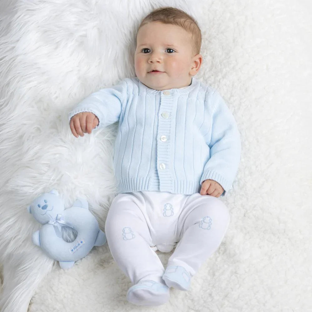 Emile et Rose Archer Boys Babygrow & Cardigan