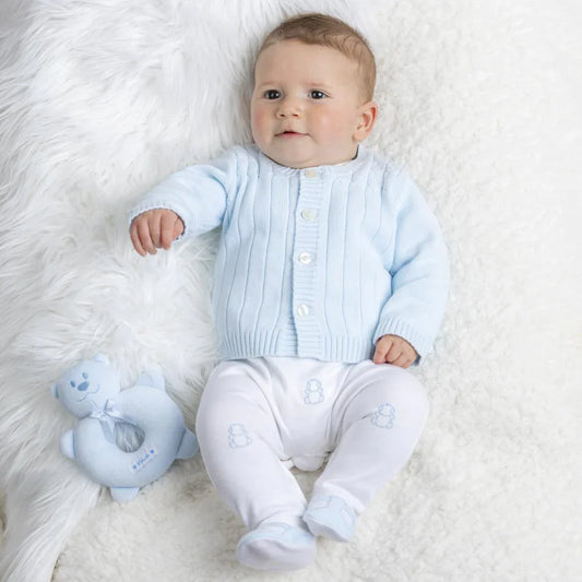 Emile et Rose Archer Boys Babygrow & Cardigan