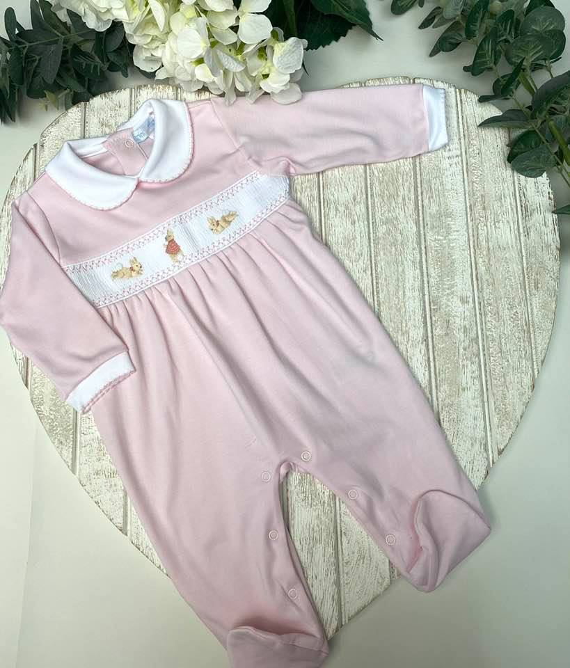 Mini la Mode - Flopsy Bunny Smocked Footsie