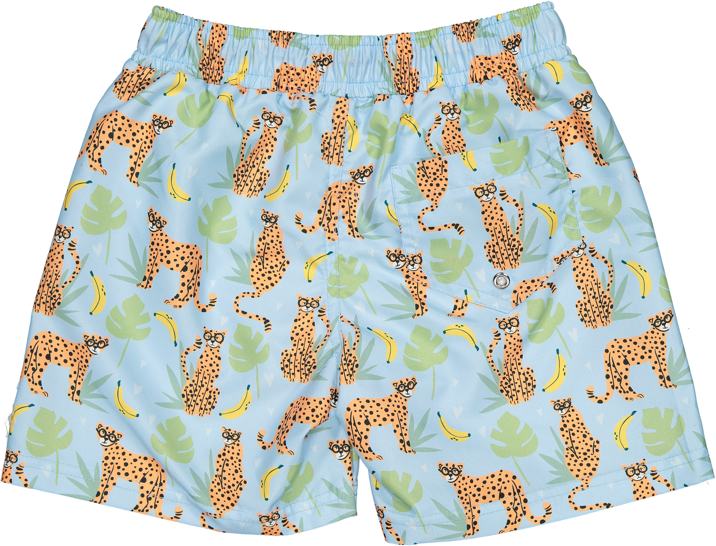 Paperboat Classic Boy’s Tigers Garden Print Swim Shorts
