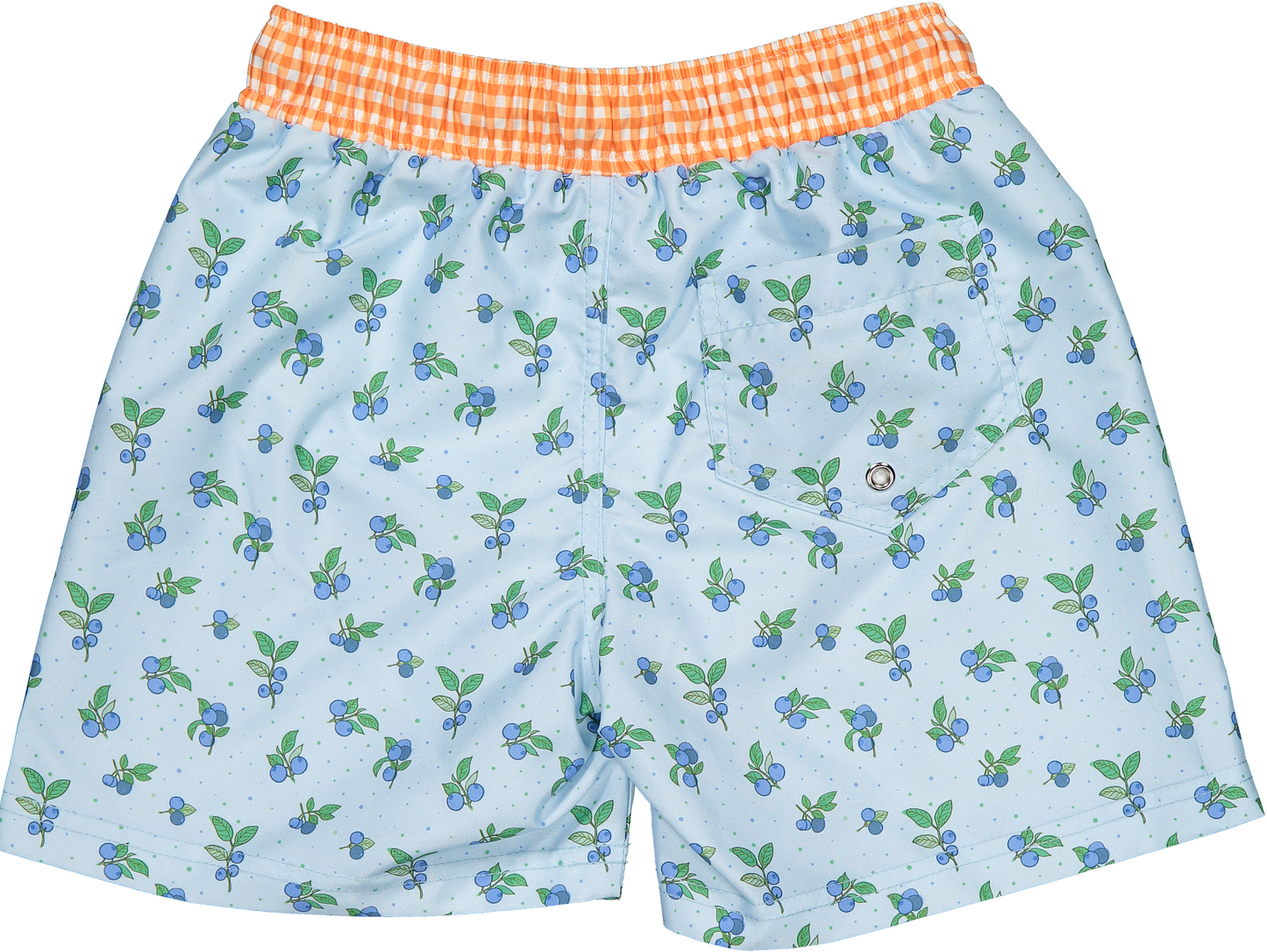 Paperboat Classic Boy’s Blueberry Print Swim-Shorts