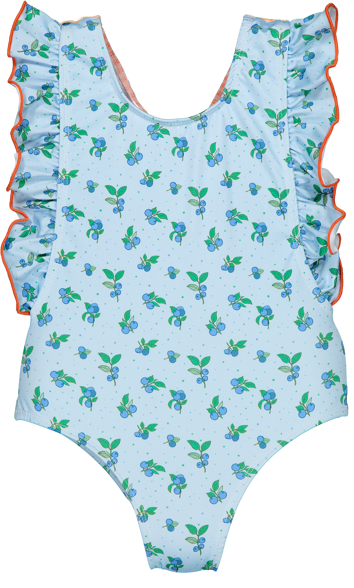 Paperboat Blueberry Print Swimsuit