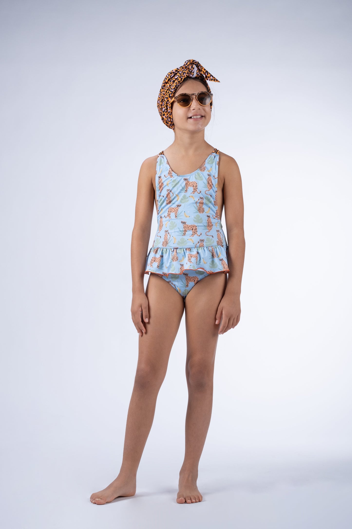 Paperboat Tigers Garden Swimsuit