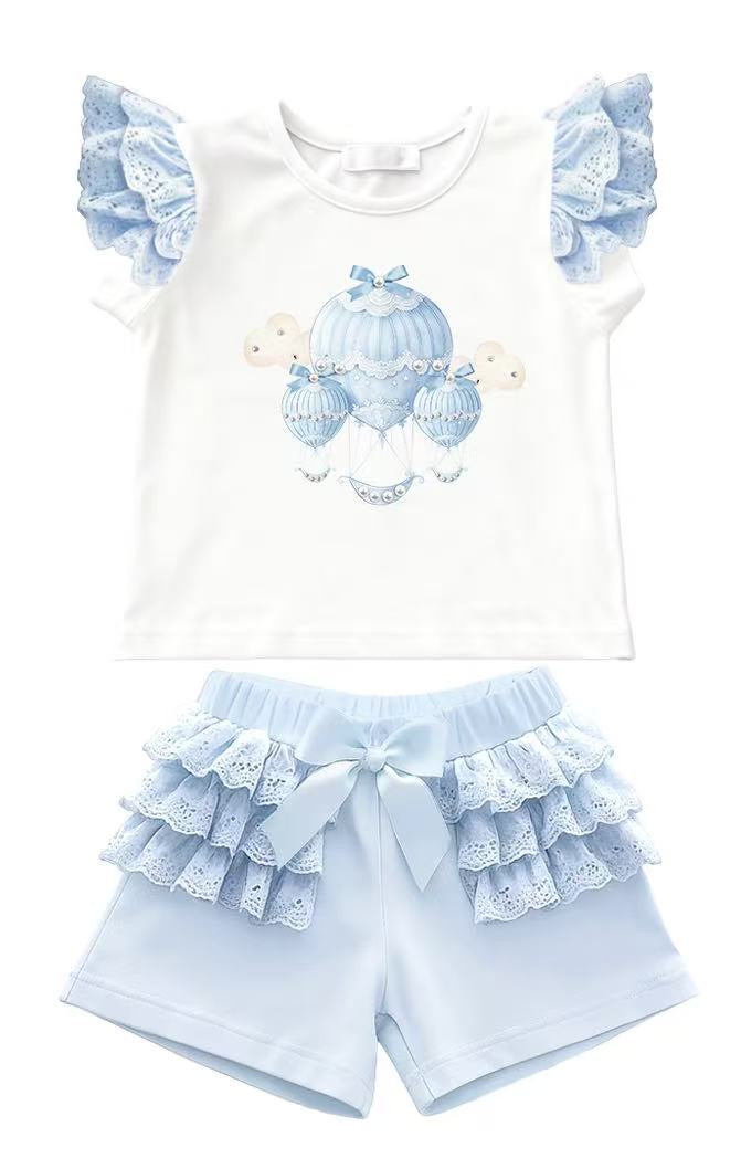 Giorgio Bambini Blue Hot Air Balloon Set