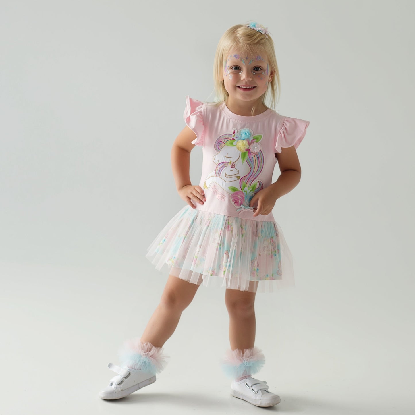 Daga ‘Girl Faves’ Pink Print Dress