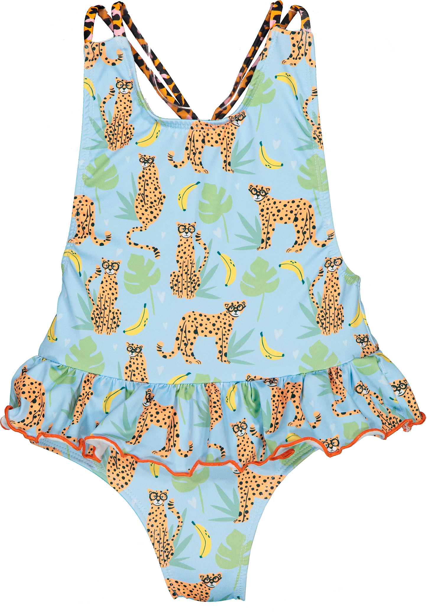 Paperboat Tigers Garden Swimsuit