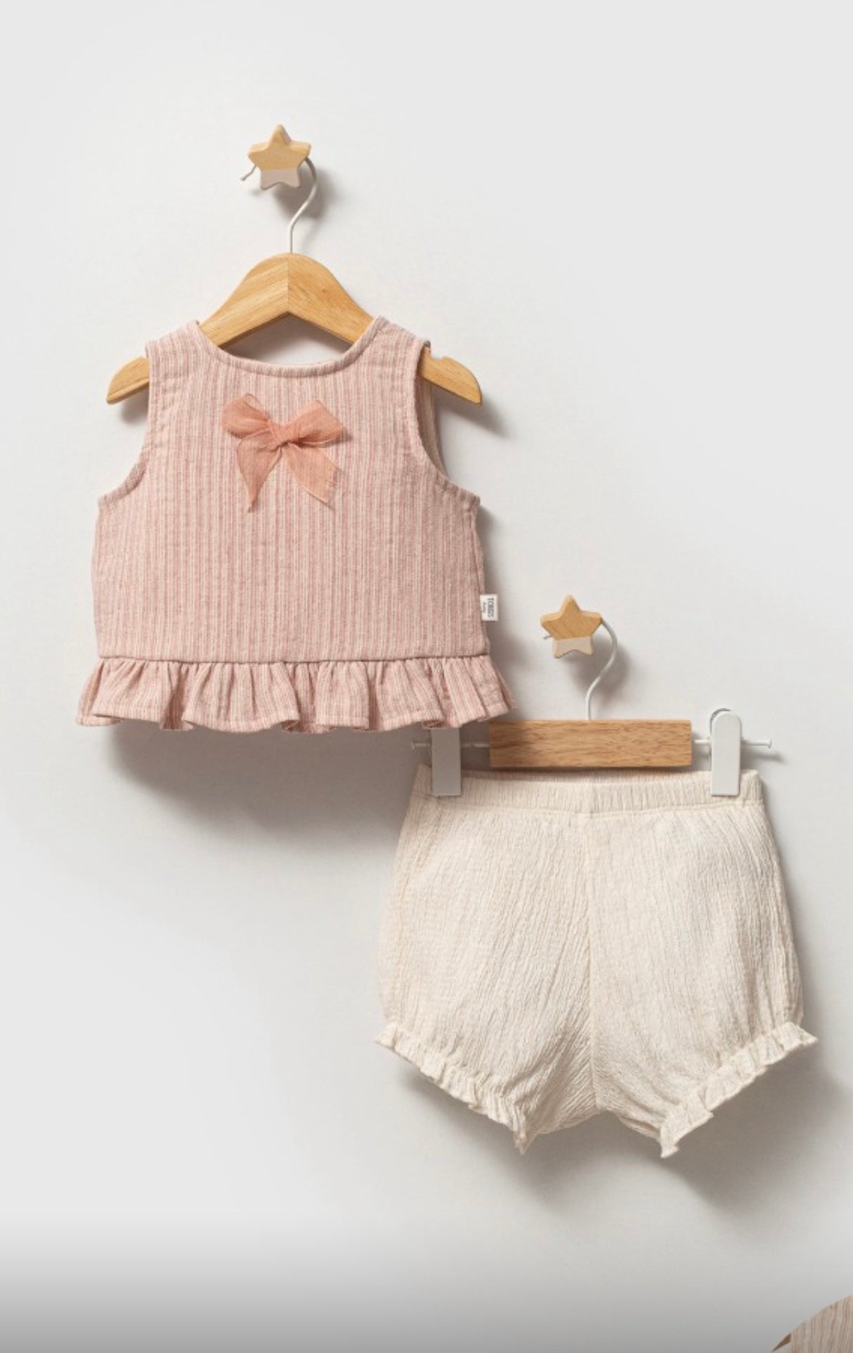 Tongs baby girls jam pants set