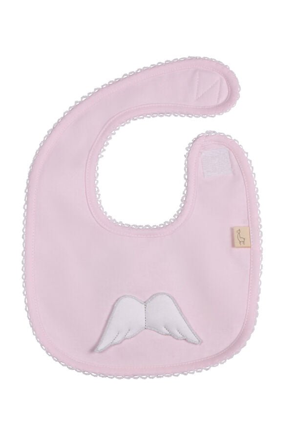 Baby Gi Pink Angel Wing Bib