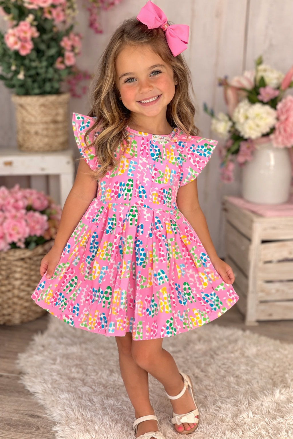 Agatha Ruiz de la Prada Pink Spotty Dress