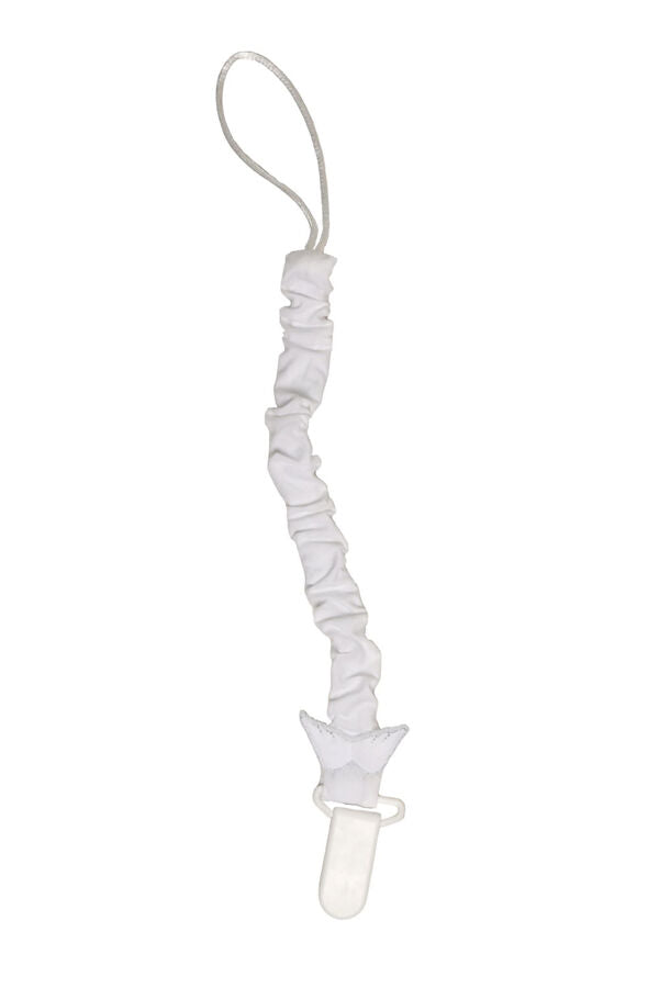 Baby Gi White Angel Wing Dummy Clip