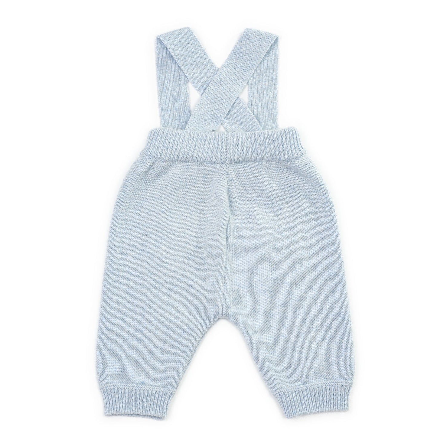 Coccode Dusky Blue Knitted Braced Leggings