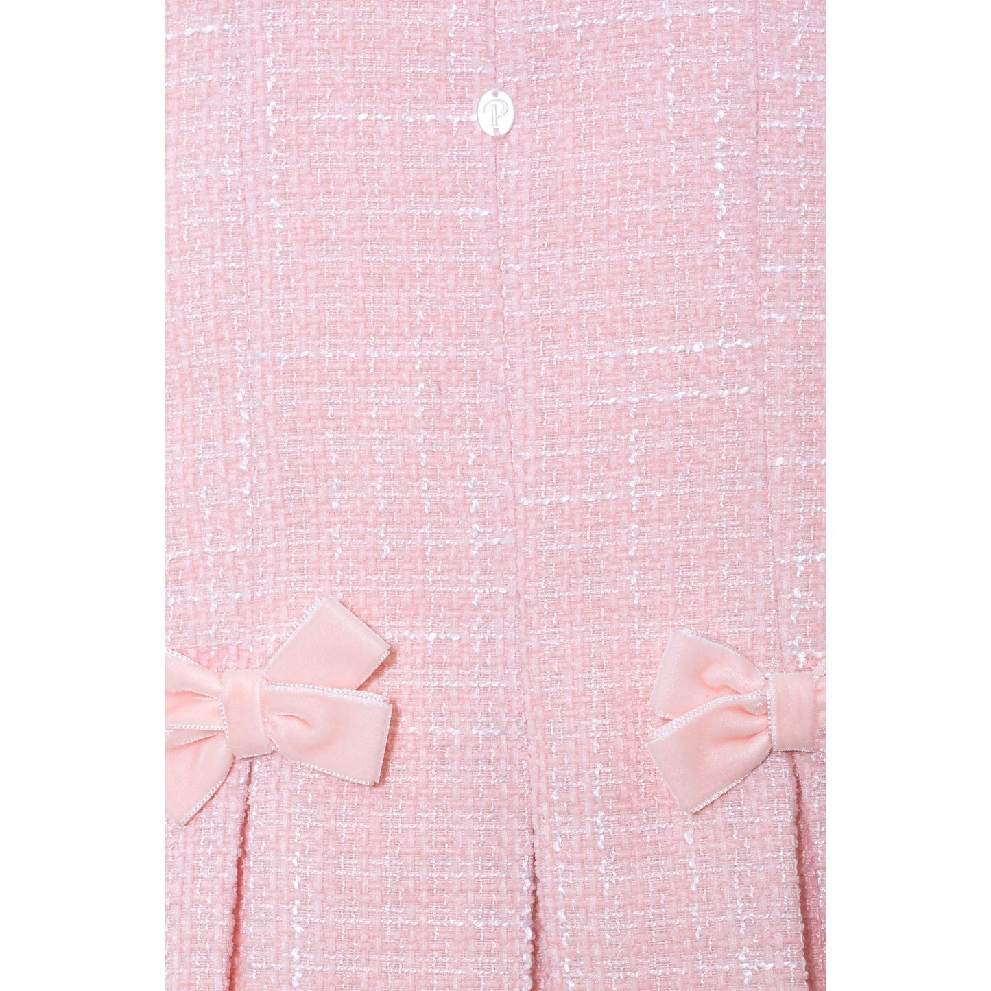 Patachou White & Pink Dress Set