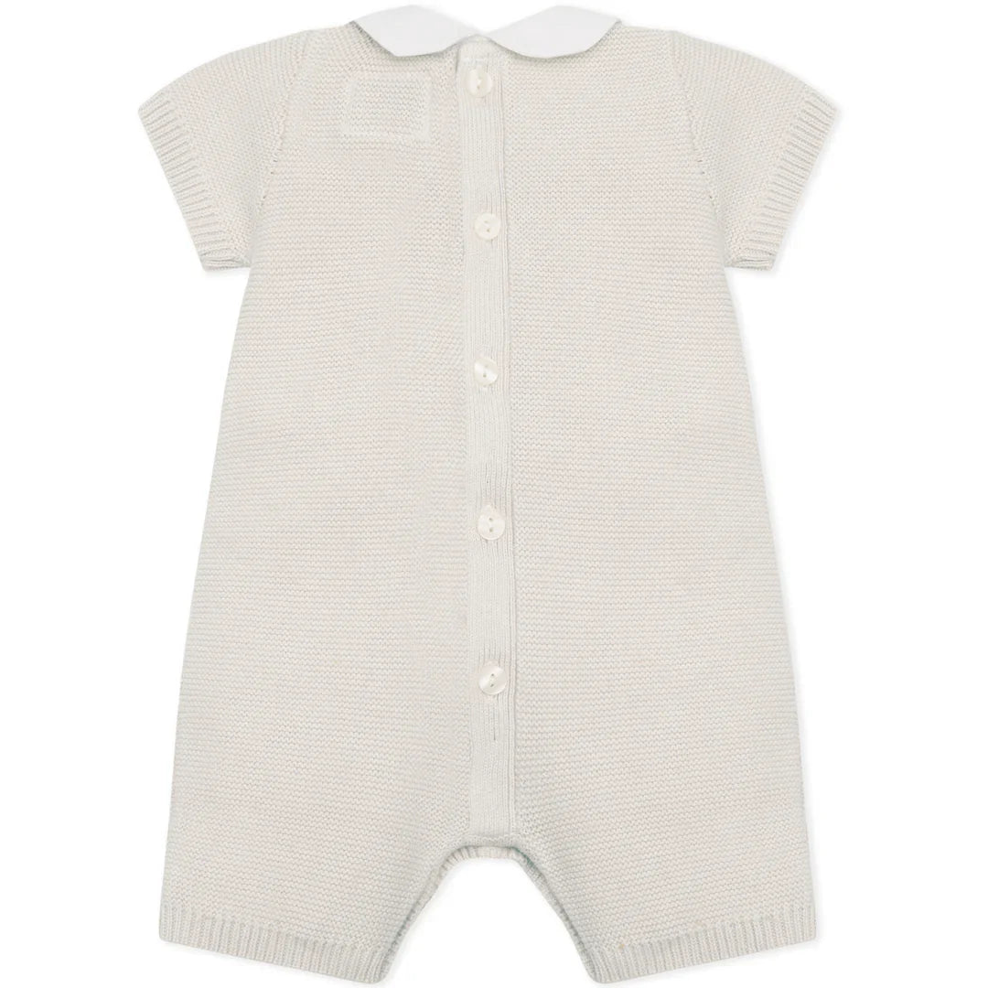Emile et Rose ‘Java’ Stone Knitted Romper