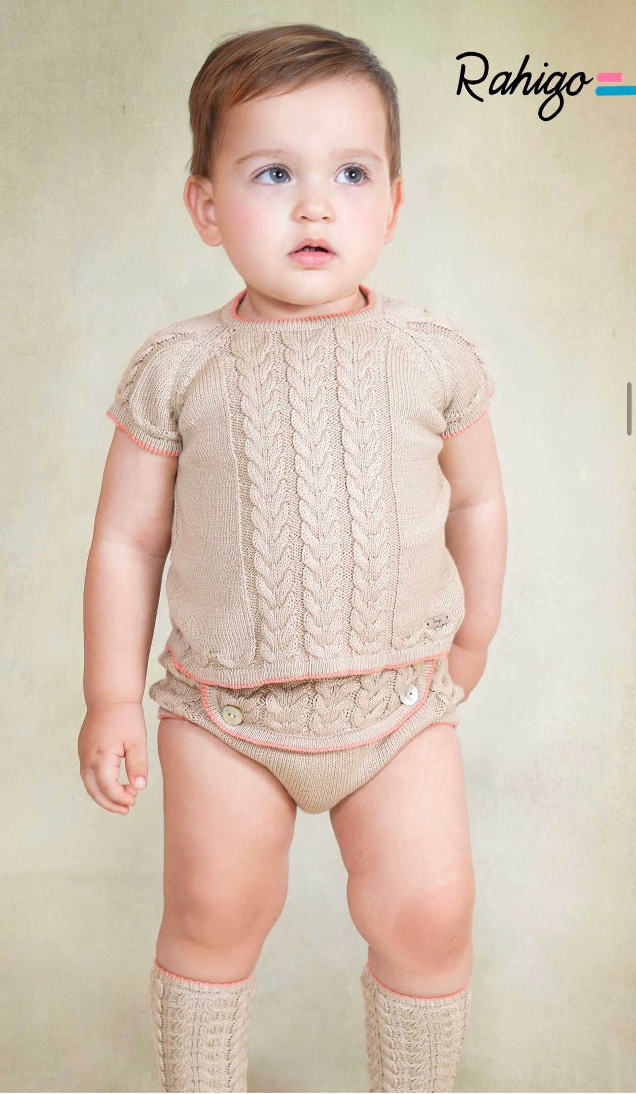 Rahigo Boys Camel 2 Piece Set