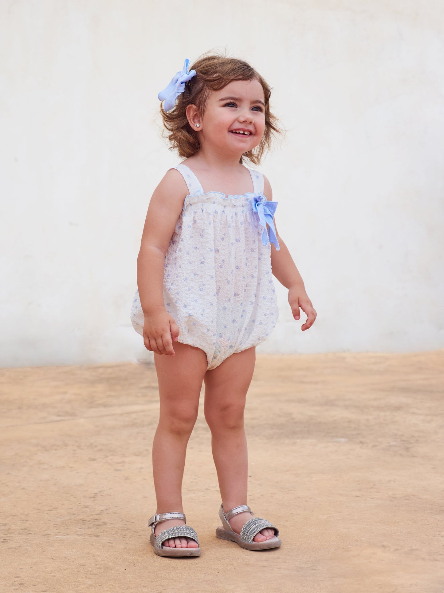 Rapife Baby Girls Seersucker Romper