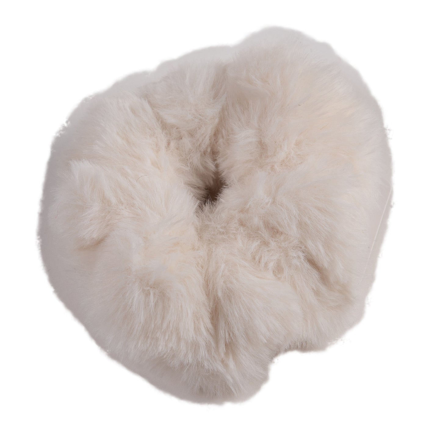 AW23 Daga Faux Fur Cream Scrunchie