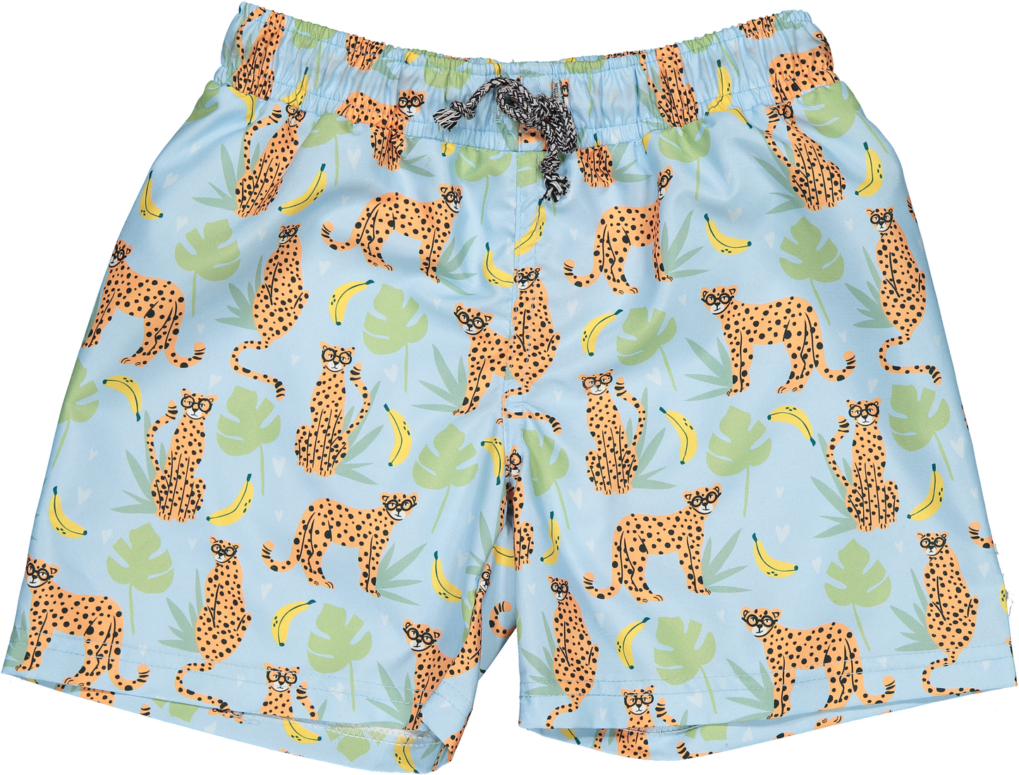 Paperboat Classic Boy’s Tigers Garden Print Swim Shorts