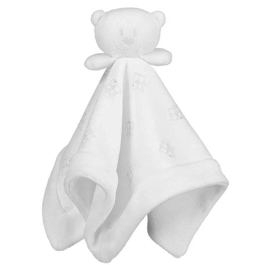 Emile et Rose White Teddy Bear Comforter