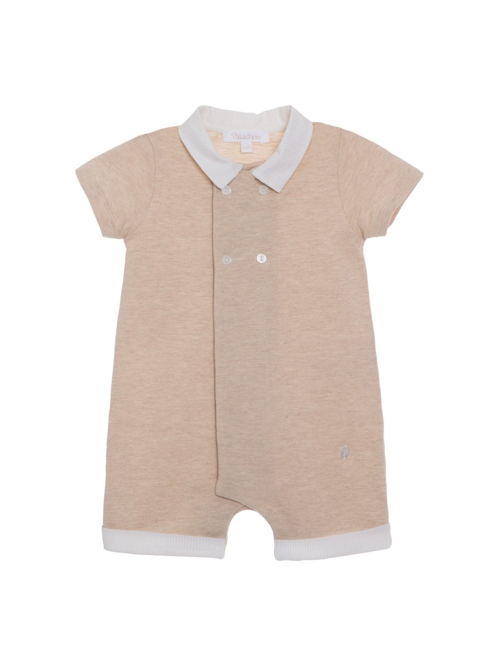 Patachou Baby Boys Beige Romper