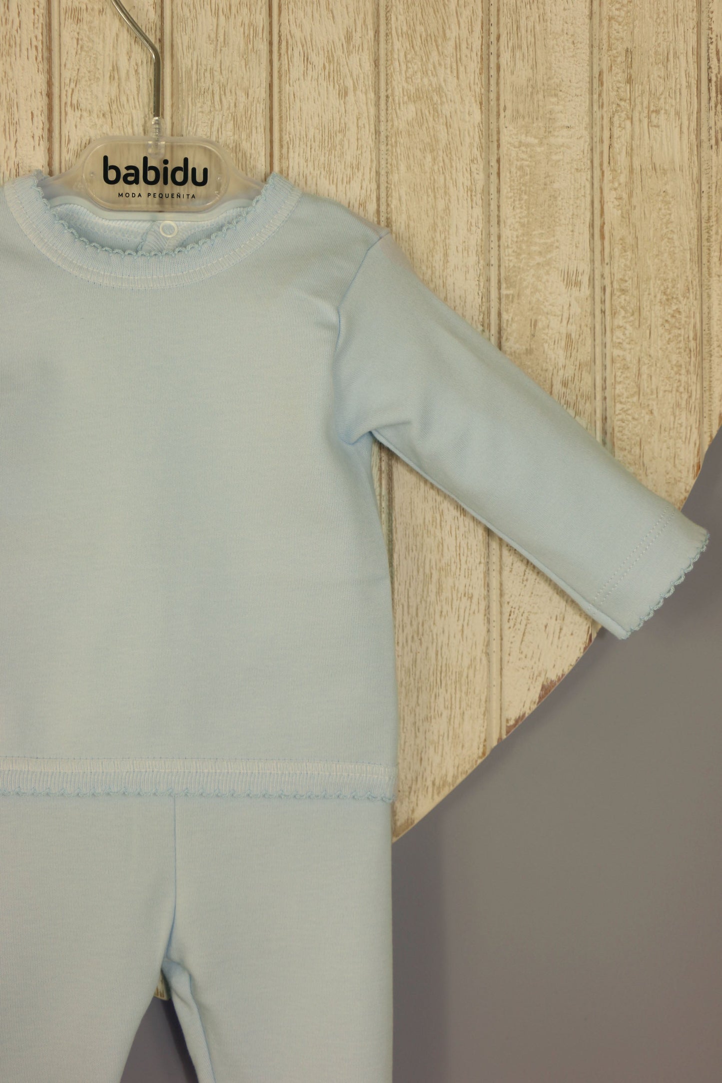 Babidu Blue 2 Piece Babygrow