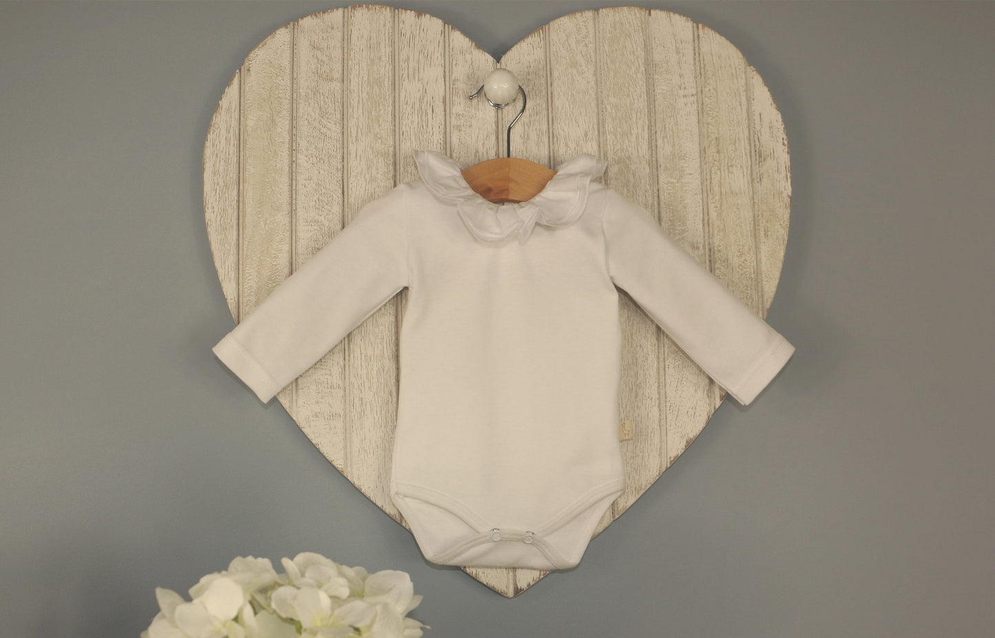 Baby Gi Double Ruffle Collared Body