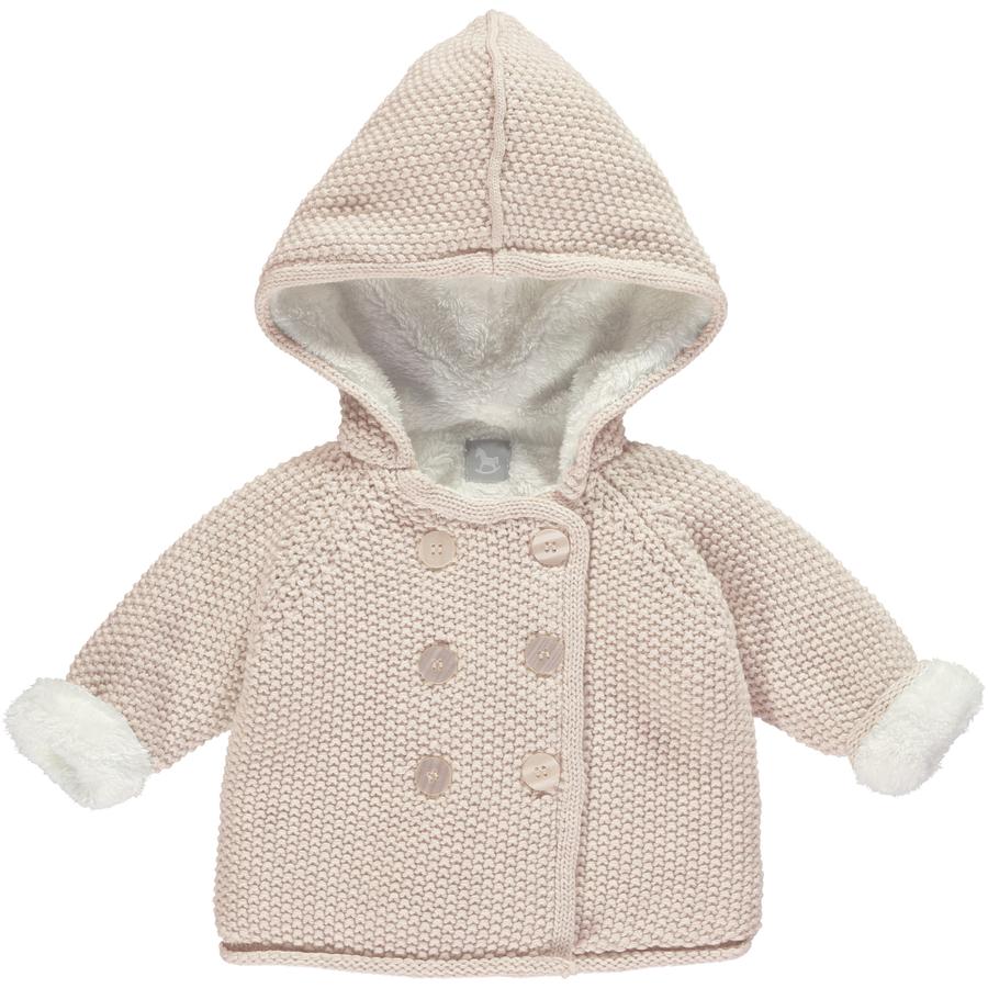 Soft Pink Pram Coat Plush Lined