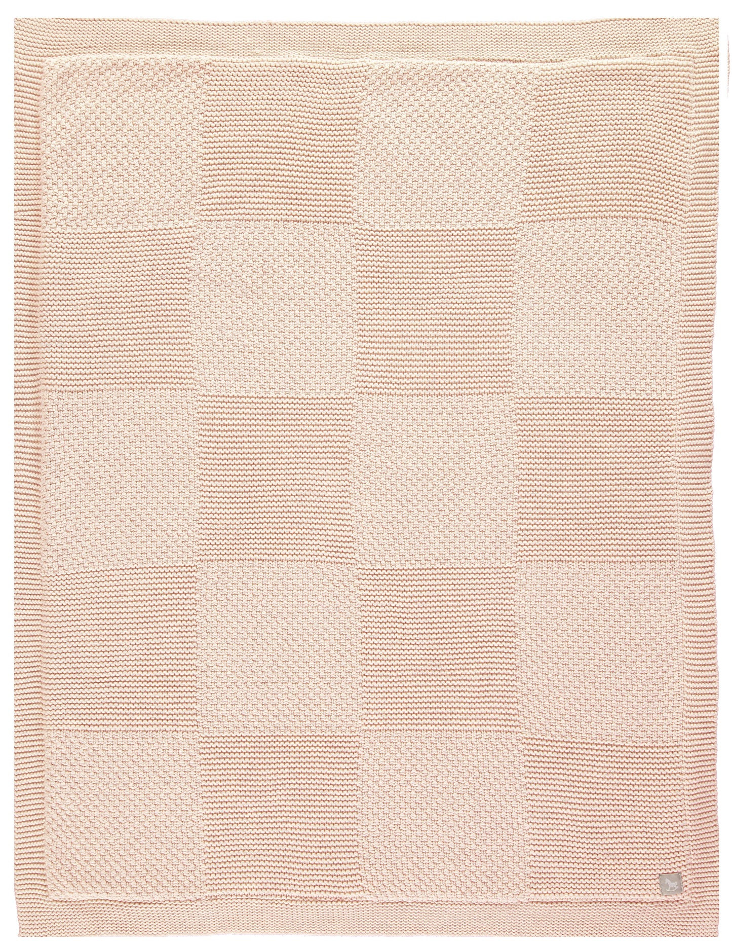 The Little Tailor Soft Pink Large Plush Lined Shawl/Blanket