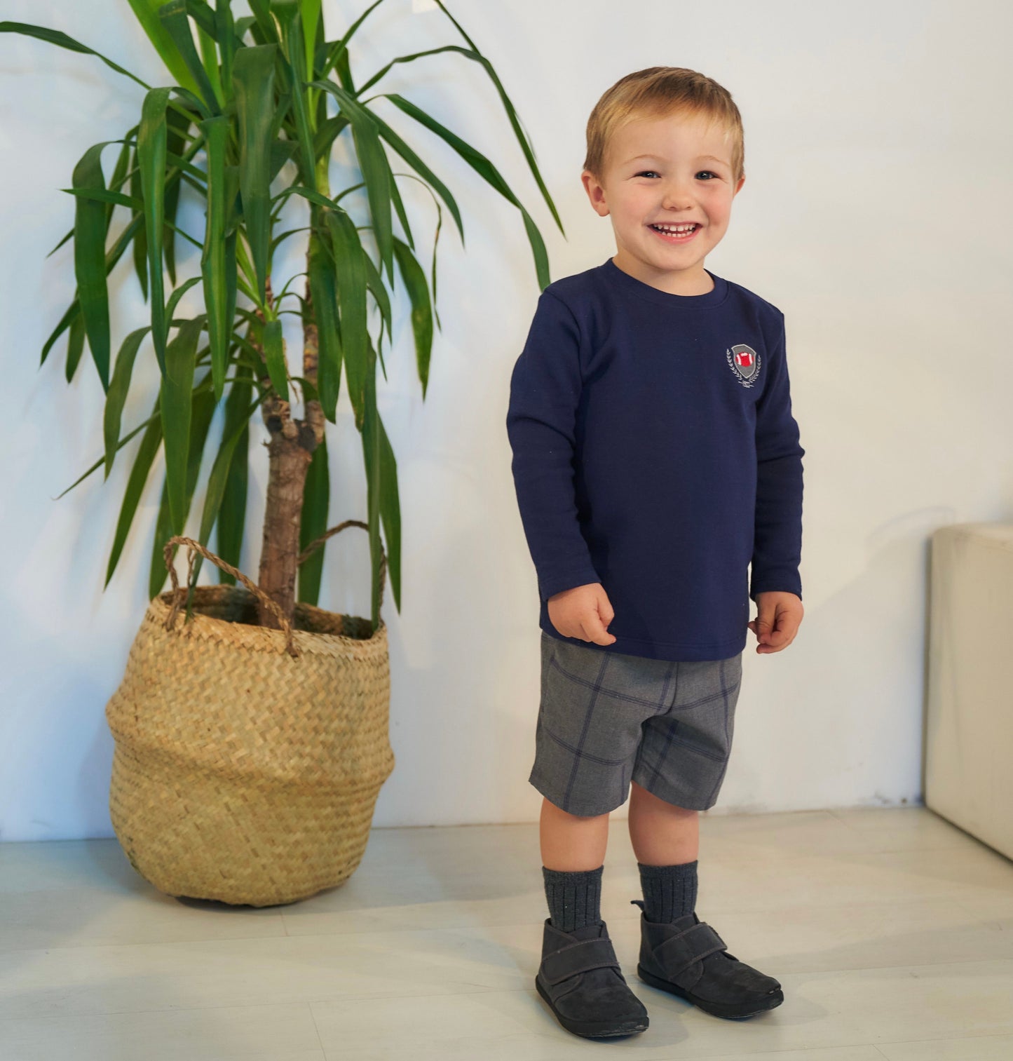 AW23 Rapife Navy & Grey Shorts Set