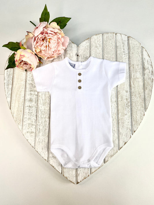 Babidu Baby Boy's White Body